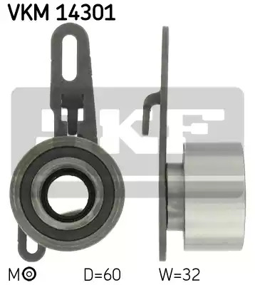 Ролик SKF VKM 14301